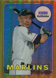 Topps Heritage Chrome Gold Refractor /5